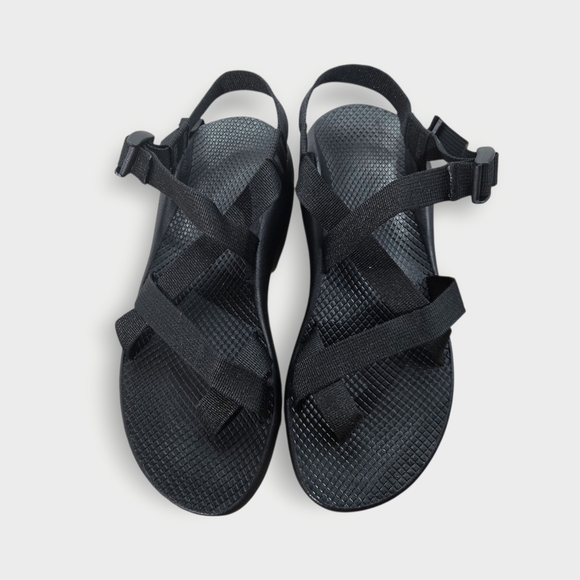 New! Women's Chaco Z2 Classic Black Toe Loop Adjustable Sport Sandals. Size 11. - Picture 8 of 12